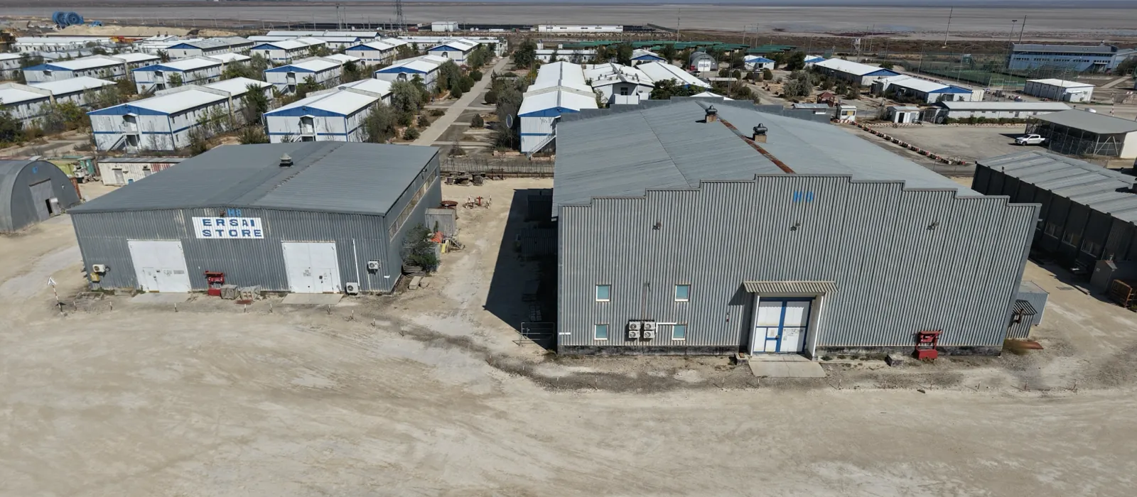 Maintenance Warehouse at the ERSAI yard