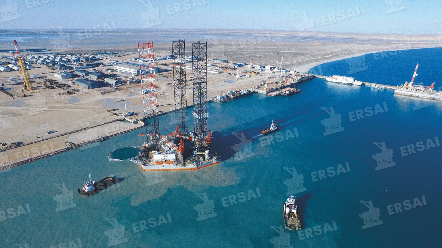 Jack-up drilling rig construction